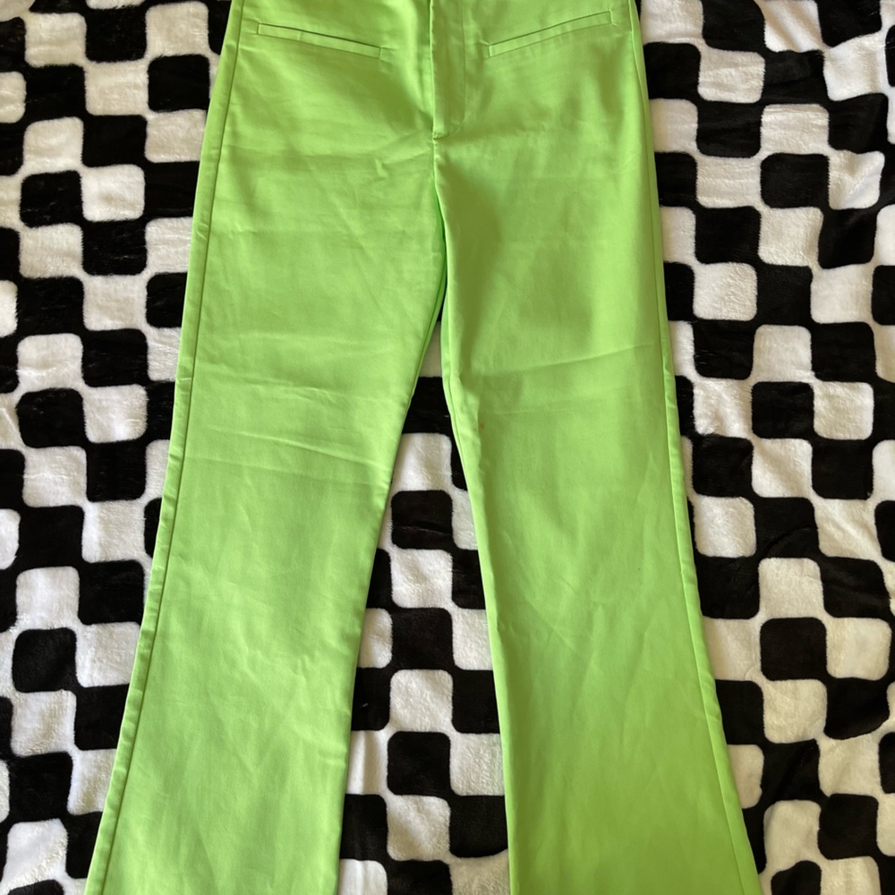 Green Zara Pants